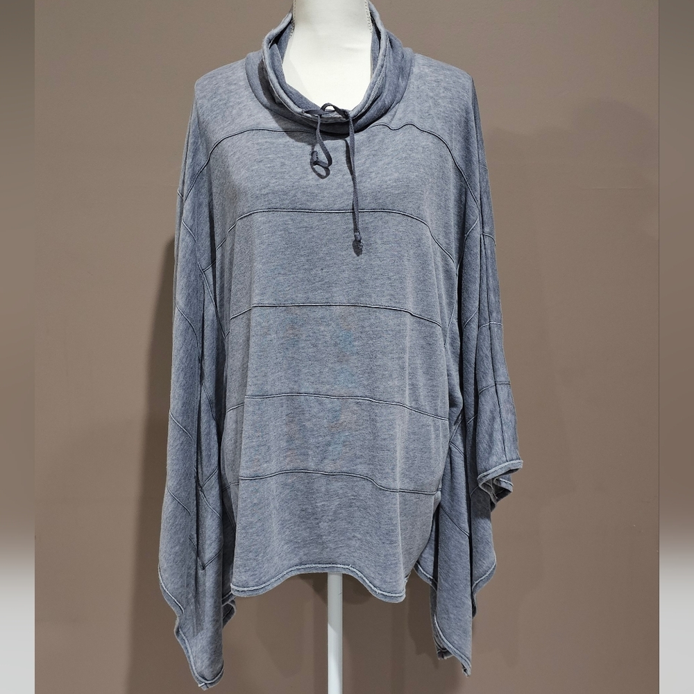 Sperry Cowl Neck Poncho size Small
